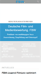 Mobile Screenshot of fbw-filmbewertung.com